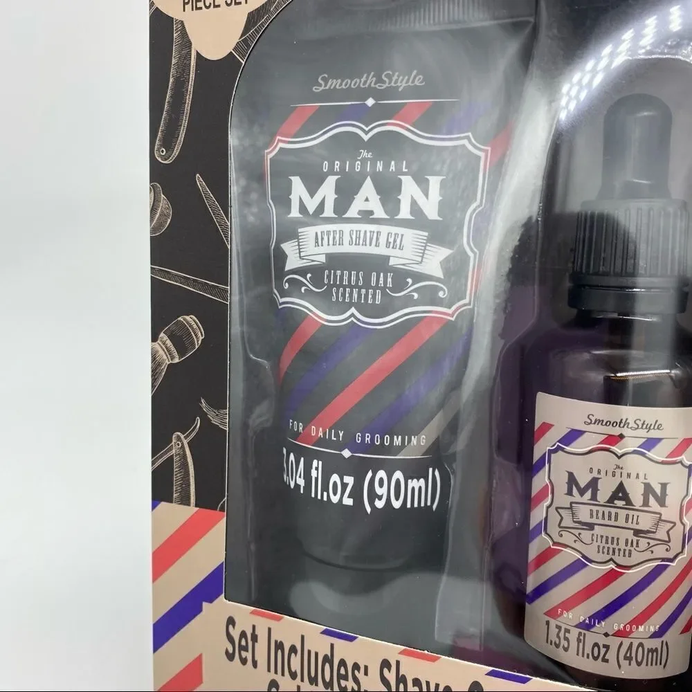 Mens Gift Set Shave and Beard Set New